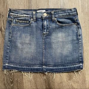 OLD NAVY STRETCH DENIM SHORT SKIRT SIZE 2